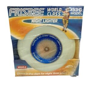 Wham-O Night Lighter 133G Frisbee Vintage 1979 Glow In The Dark NEW